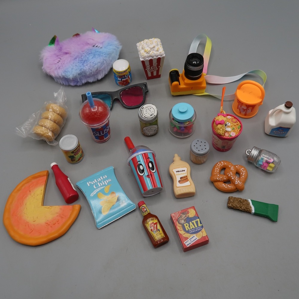 Lot of  OG  Accessories For American Doll Food Small Mini Food items